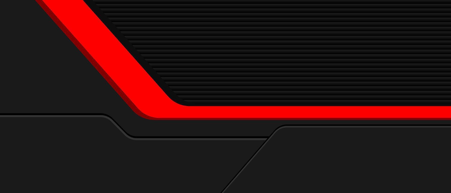 astratto tecnologia rosso leggero linea grigio struttura nero circuito informatica geometrico design moderno futuristico creativo sfondo vettore