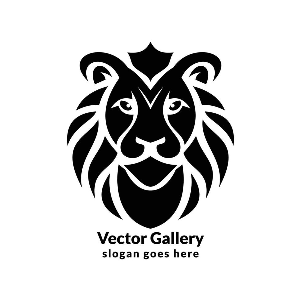 vettore Leone logo design