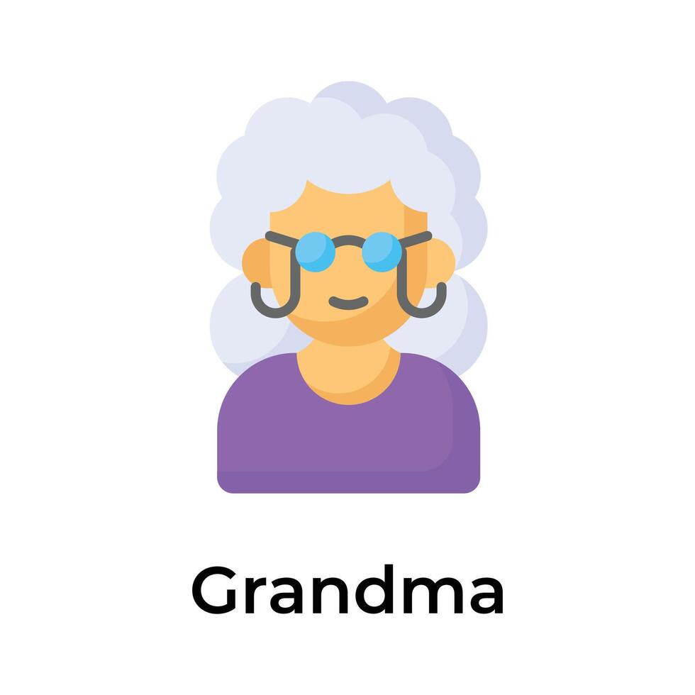 grama avatar vettore disegno, pronto per premio uso