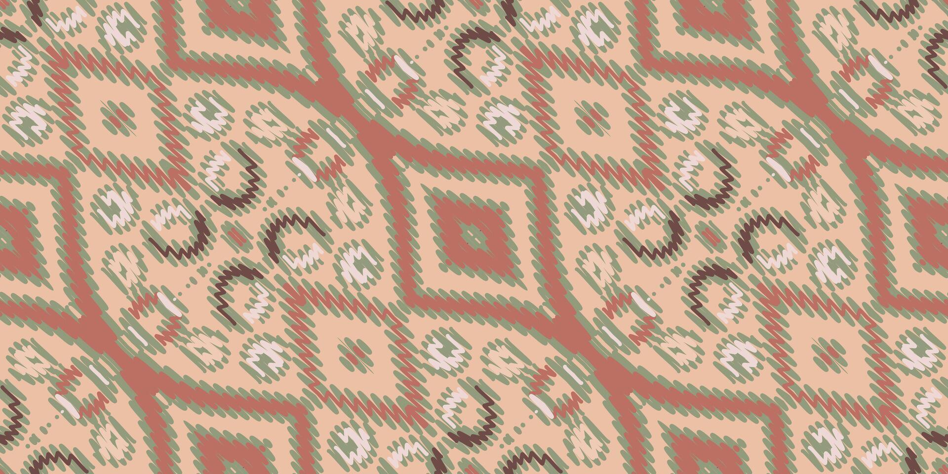 cravatta tintura modello senza soluzione di continuità bandana Stampa seta motivo ricamo, ikat ricamo vettore design per Stampa pizzo modello Turco ceramica antico Egitto arte jacquard modello