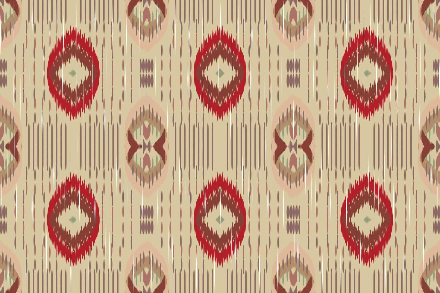 ikat paisley ricamo su il tessuto nel Indonesia, India e asiatico paesi.geometric etnico orientale senza soluzione di continuità modello.azteco stile. illustrazione.disegno per trama, tessuto, abbigliamento, avvolgimento, tappeto. vettore
