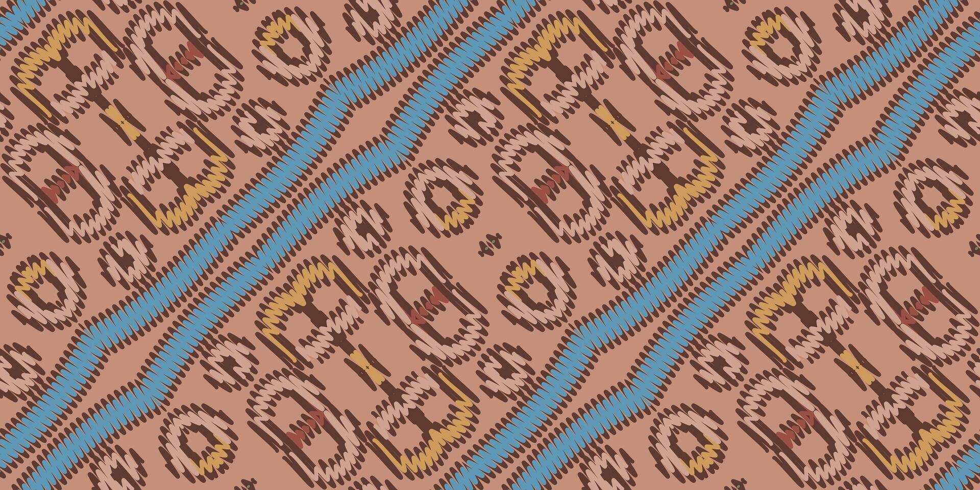 africano ikat paisley ricamo. geometrico etnico orientale senza soluzione di continuità modello tradizionale sfondo. azteco stile astratto vettore illustrazione. design per struttura, tessuto, vestiario, avvolgere, tappeto.