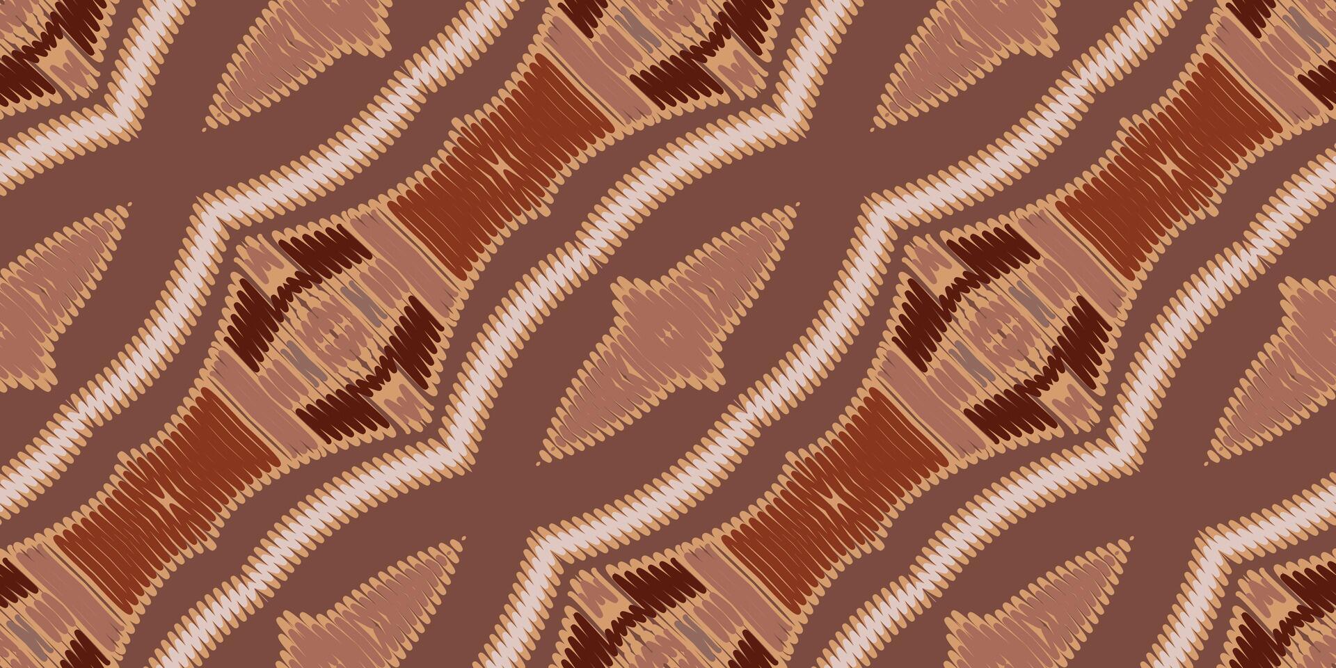 africano ikat paisley ricamo. geometrico etnico orientale senza soluzione di continuità modello tradizionale sfondo. azteco stile astratto vettore illustrazione. design per struttura, tessuto, vestiario, avvolgere, tappeto.