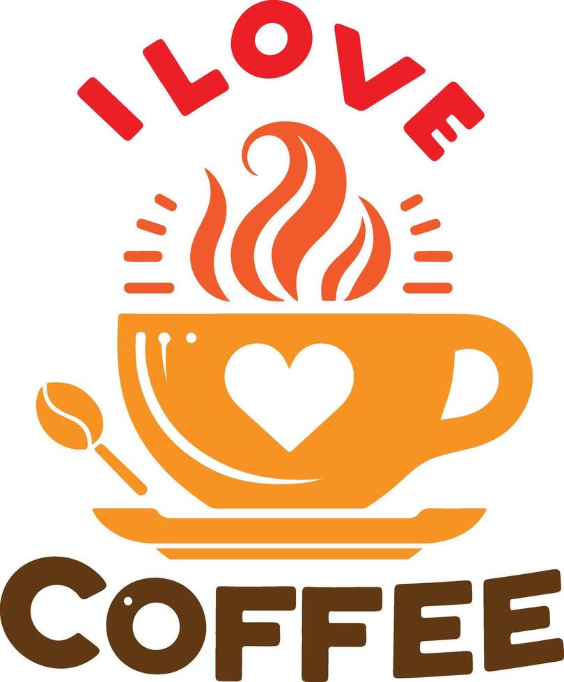 caffè tazza vettore arte illustrazione, tè tazza vettore icona, simbolo