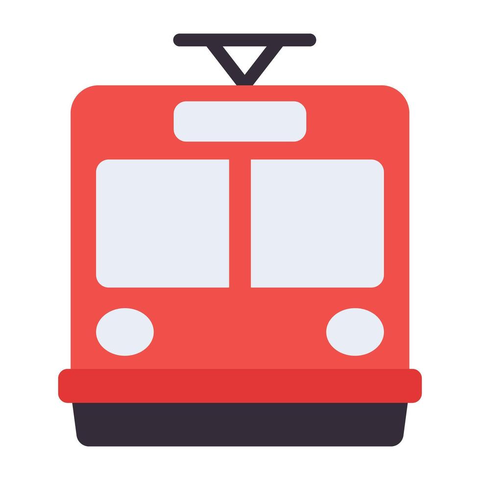 pubblico autobus vettore icona nel scarabocchio design