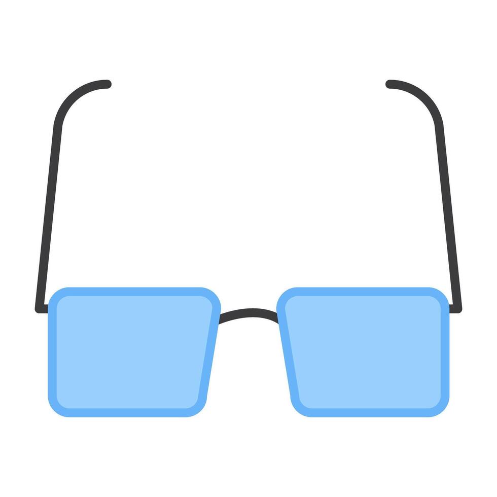 un' unico design icona di vr bicchieri vettore
