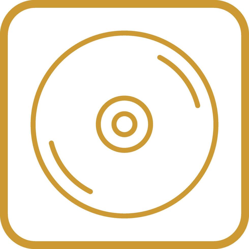 CD vettore icona