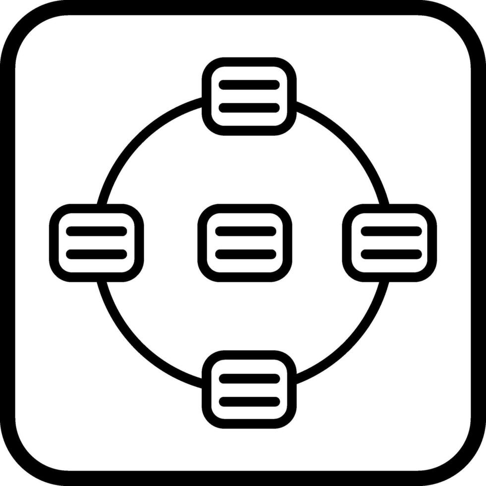 strategia consultazione vettore icona