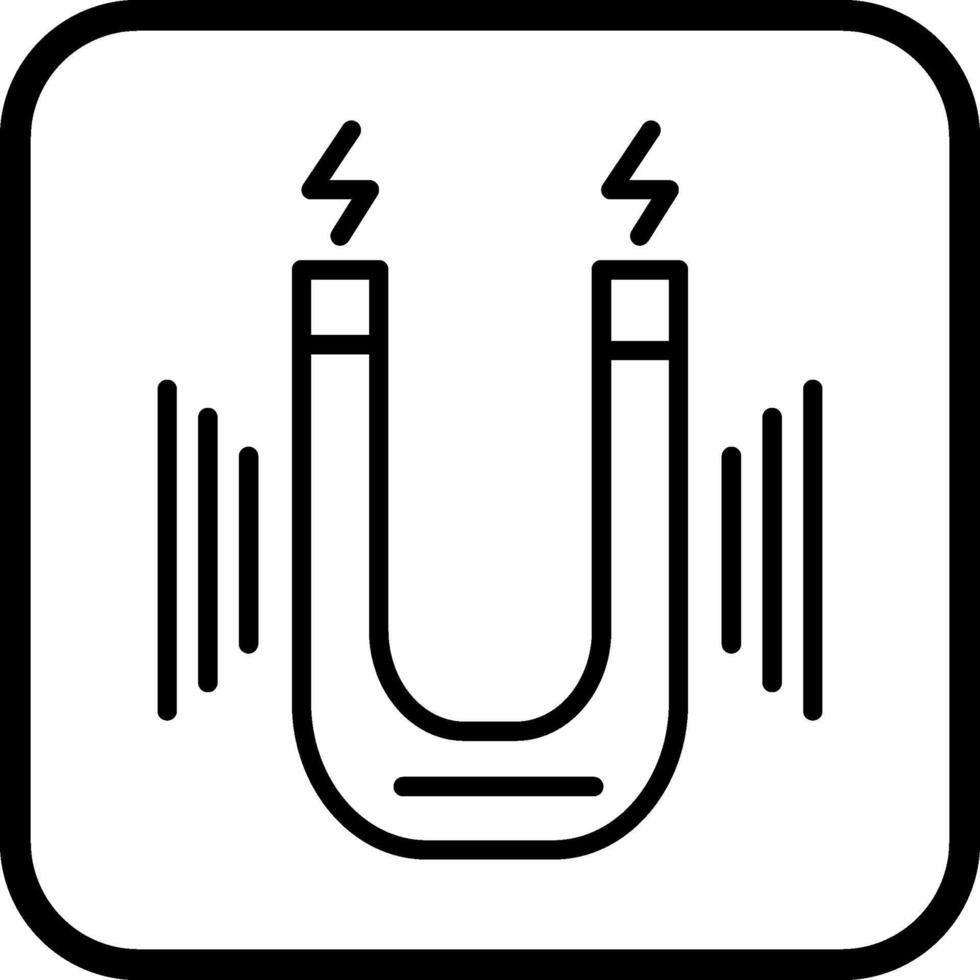 icona di vettore del magnete
