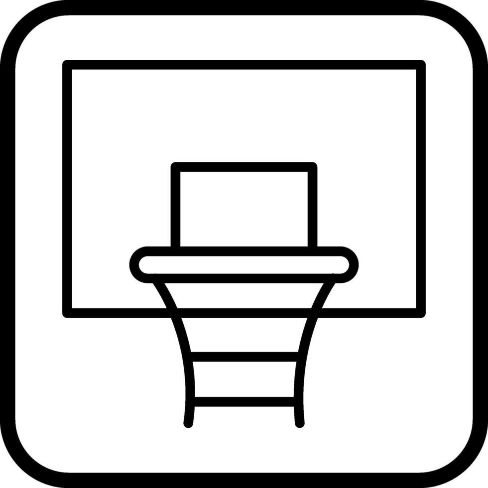 icona del cestino vettoriale basket
