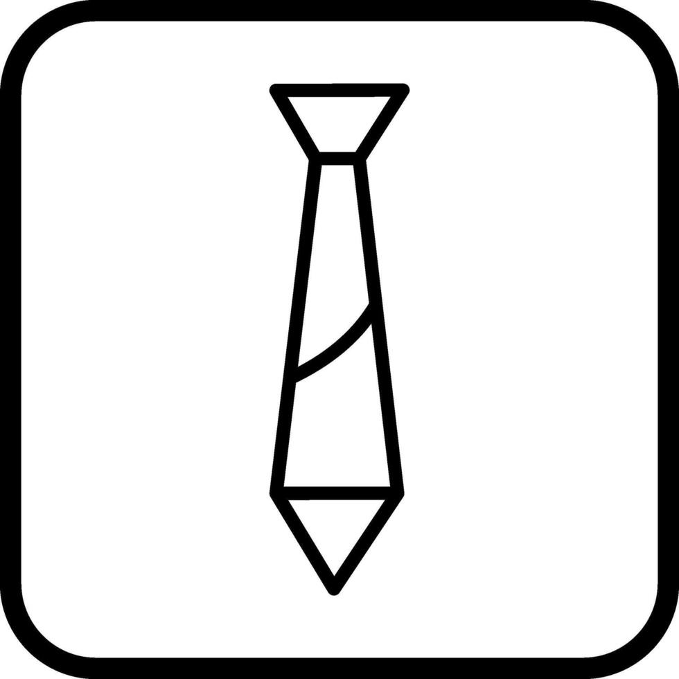 icona di vettore di cravatta