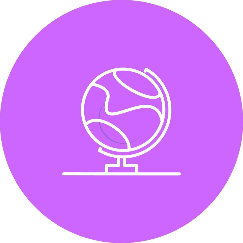 icona del globo vettoriale