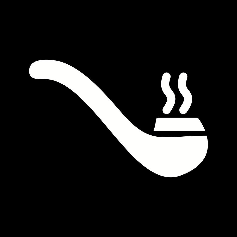 fumo tubo vettore icona