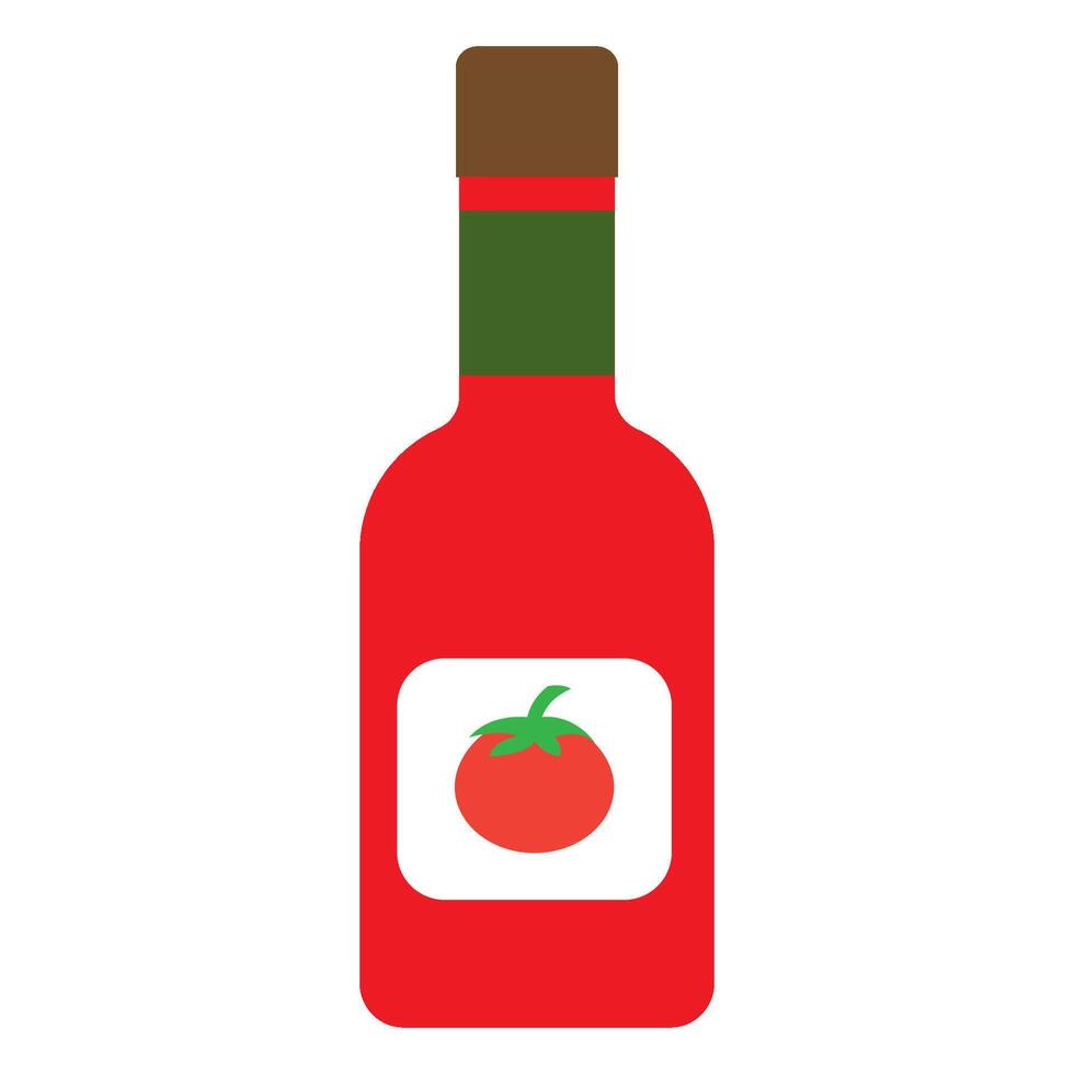 pomodoro salsa icona logo vettore design modello