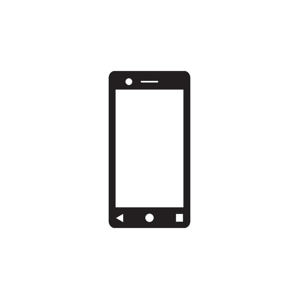 telefono o mobile Telefono smartphone icona vettore design modello