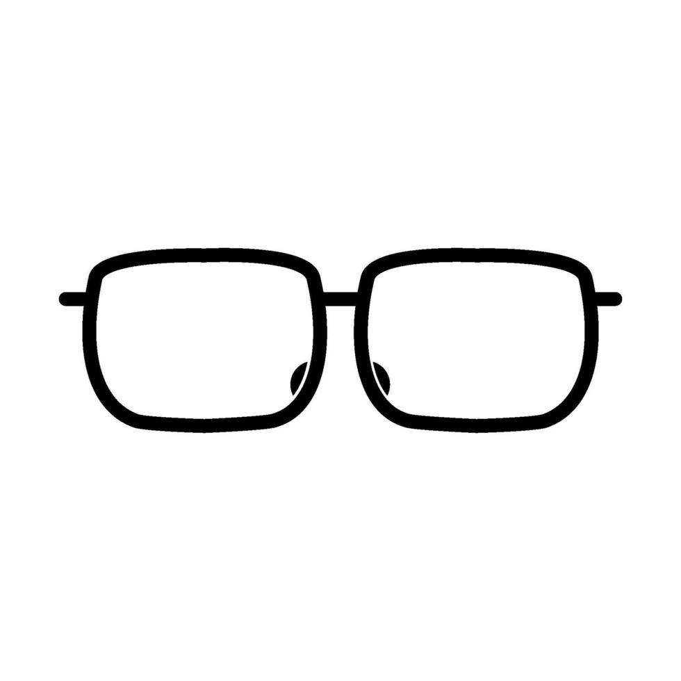 modello di disegno vettoriale icona occhiali