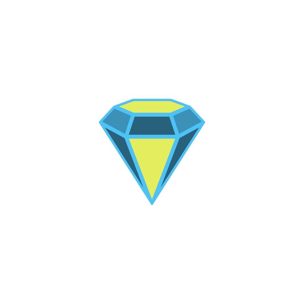 diamante di moda icona vettore design modelli semplice
