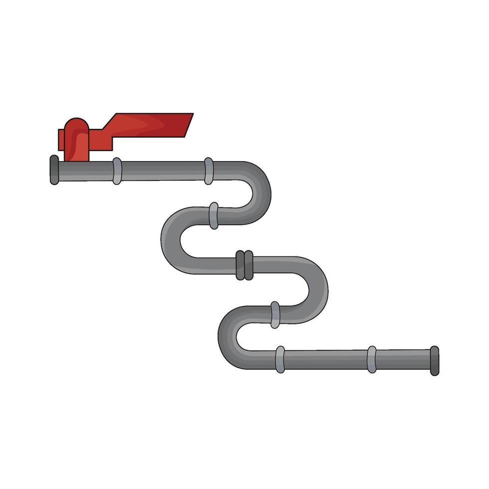 illustrazione di tubo vettore