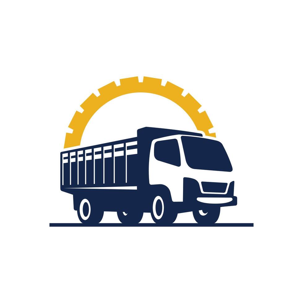 camion riparazione logo vettore