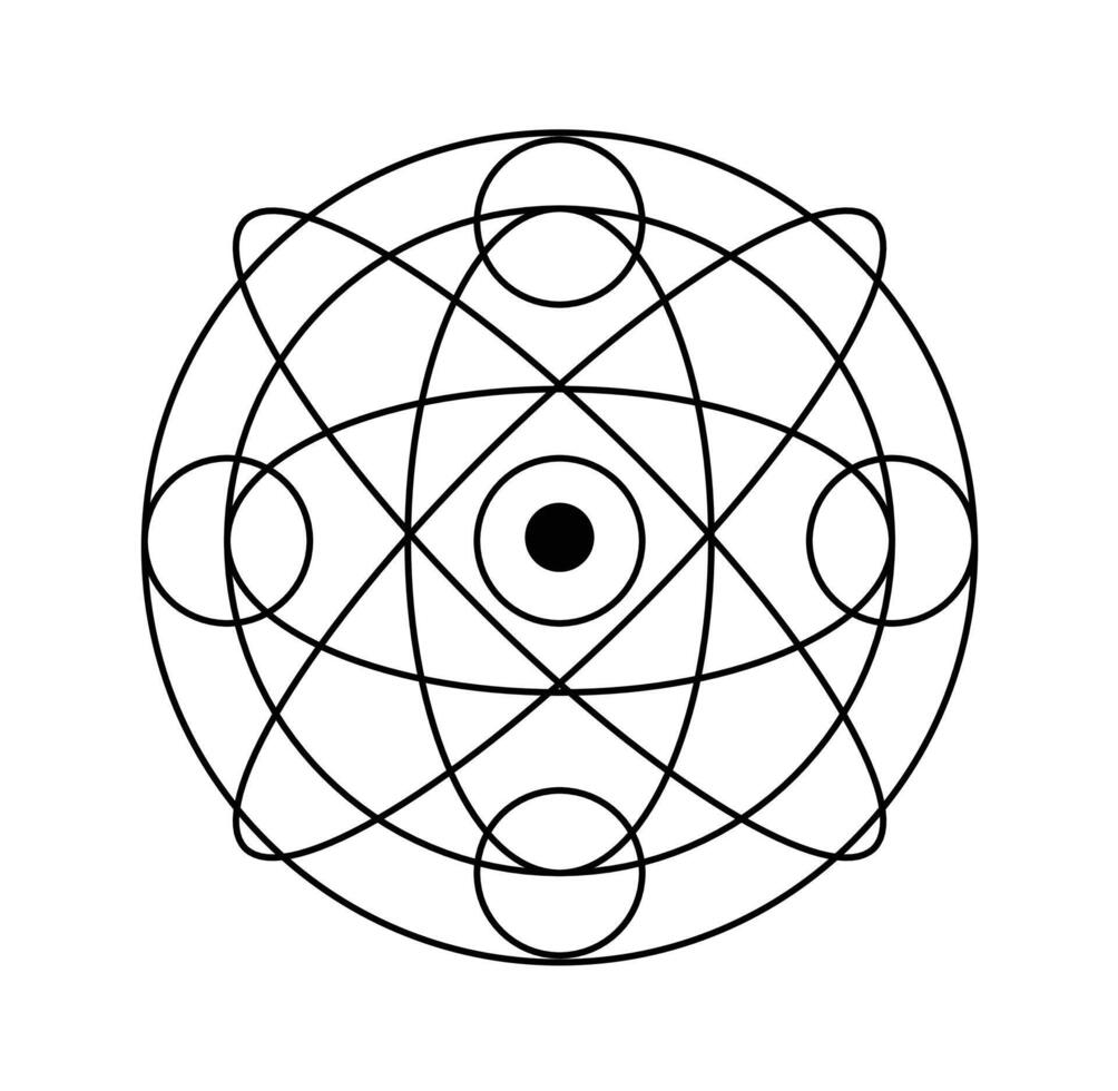 sacro geometrico forme vettore