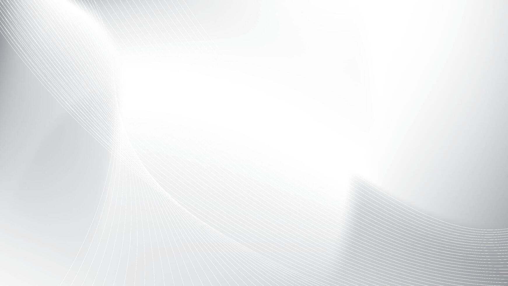 astratto bianca e grigio colore, moderno design strisce sfondo con ondulato modello. vettore illustrazione.