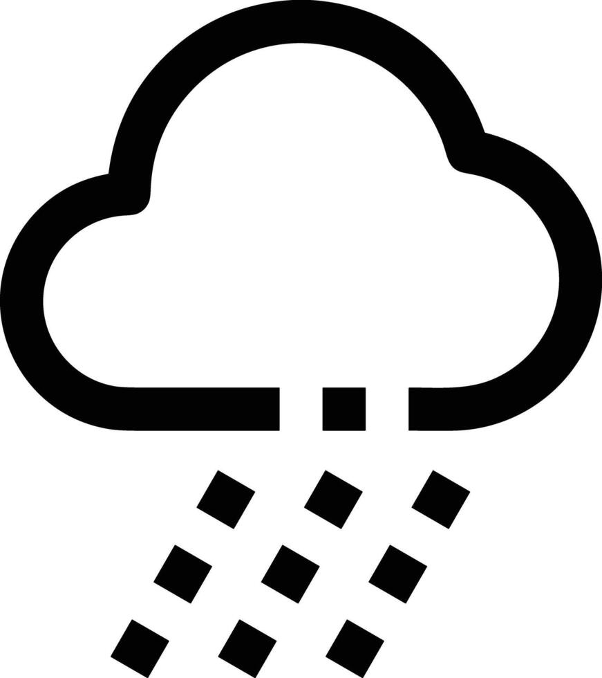 nube icona simbolo vettore Immagine