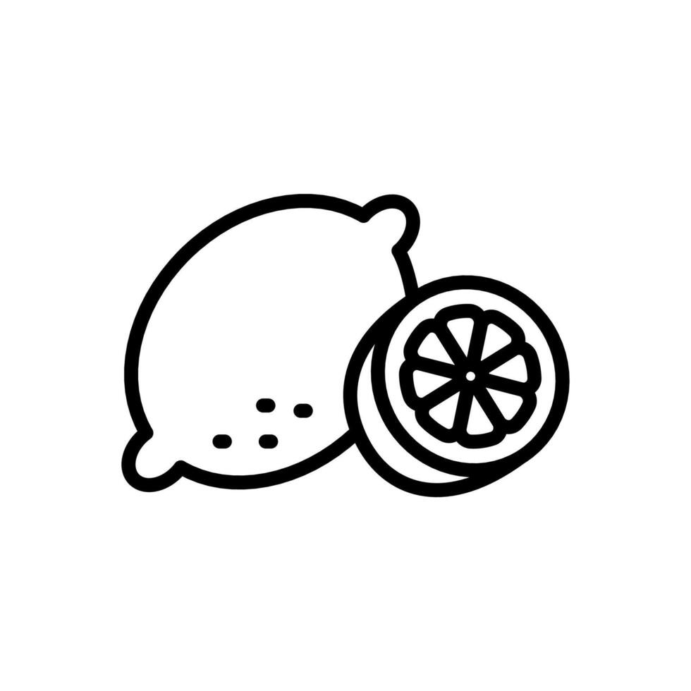 Limone icona nel vettore. logotipo vettore