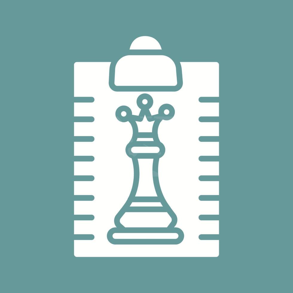 appunti scacchi vettore icona