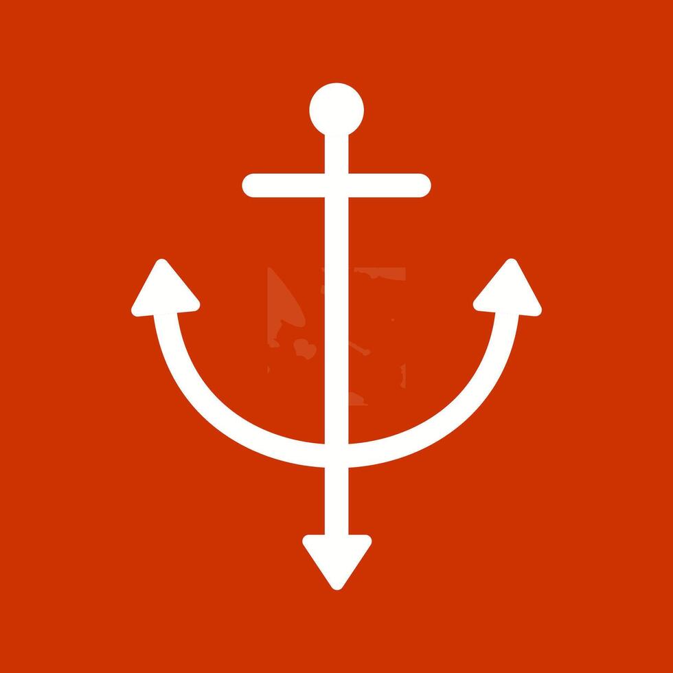 icona di vettore di ancoraggio