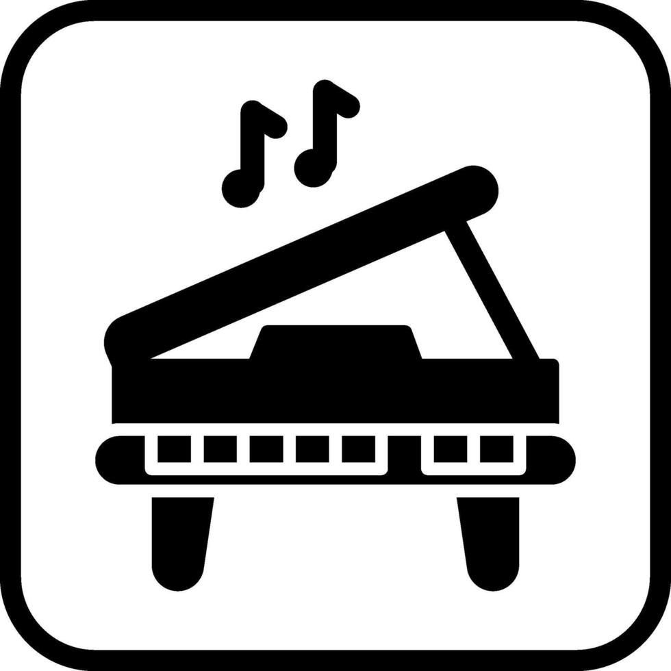 icona del vettore di pianoforte