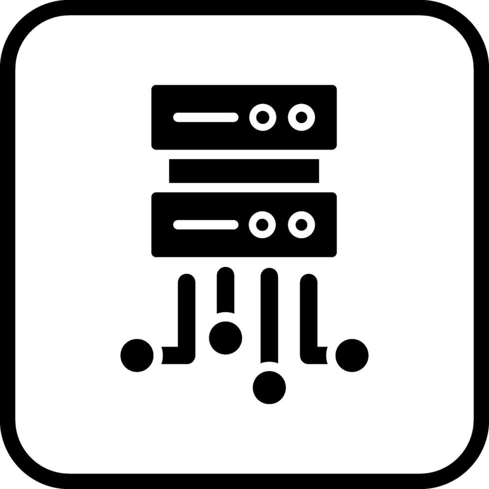 icona del vettore del server