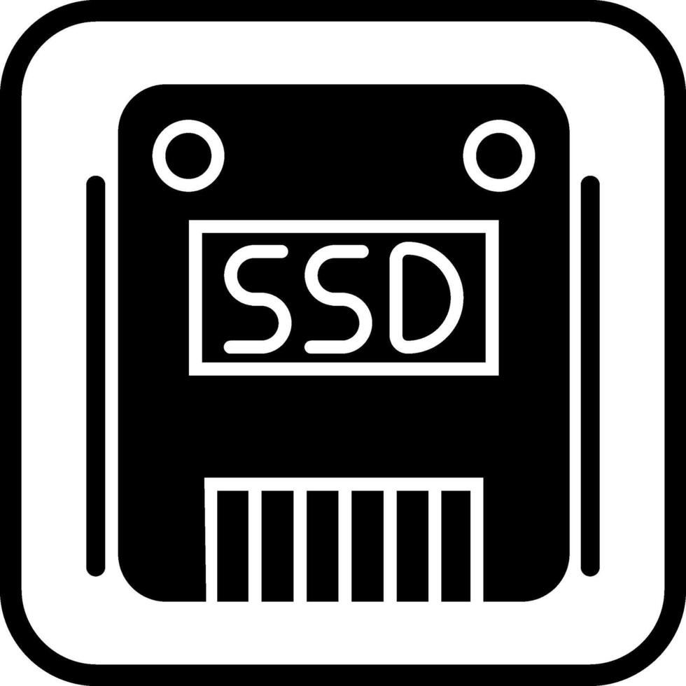 ssd vettore icona