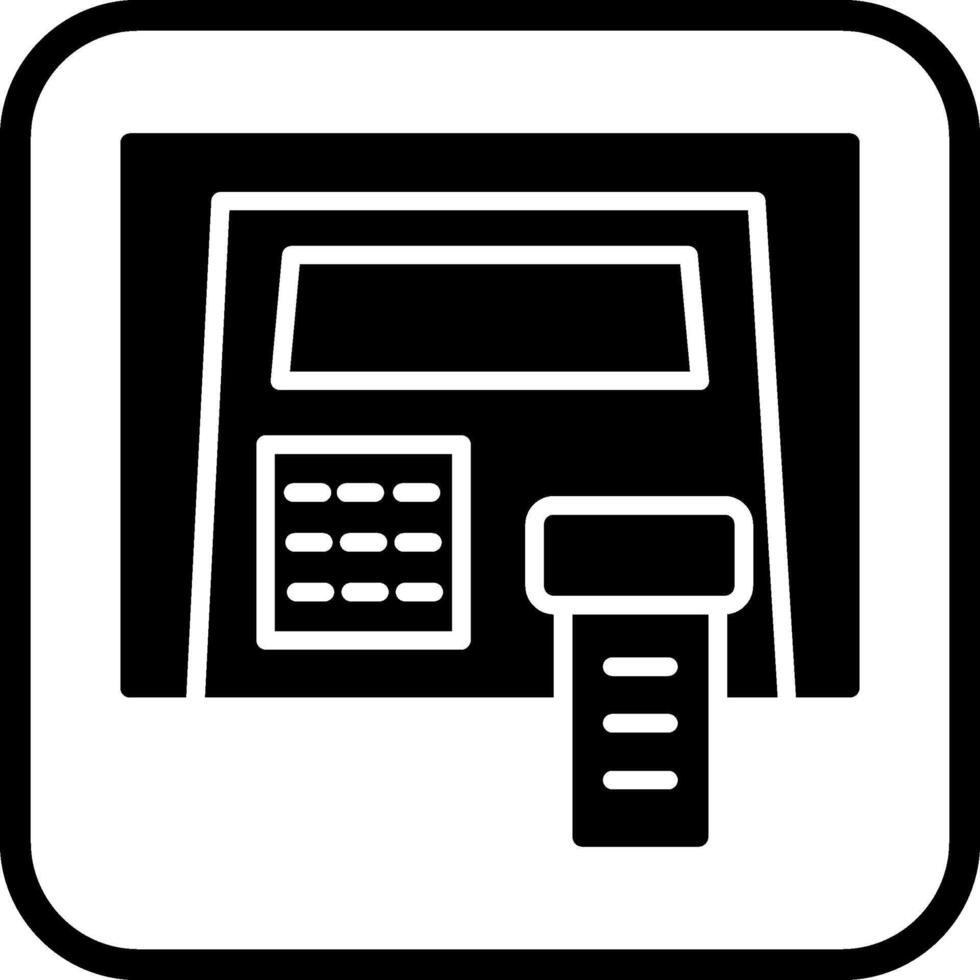 icona del vettore del bancomat