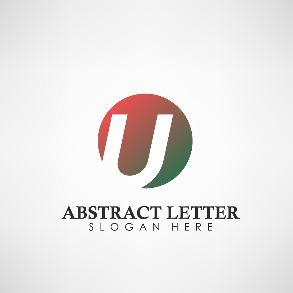 astratto lettera u logotipo. adatto per marchi, azienda logo, e Altro, vettore illustrazione
