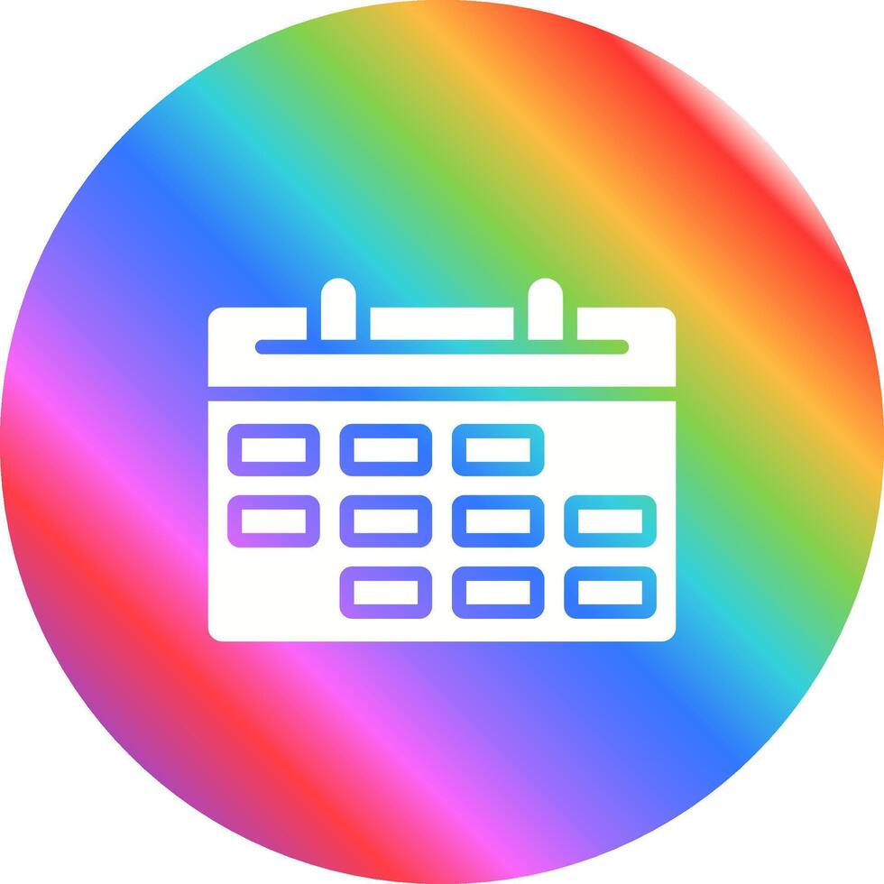 icona del calendario vettoriale