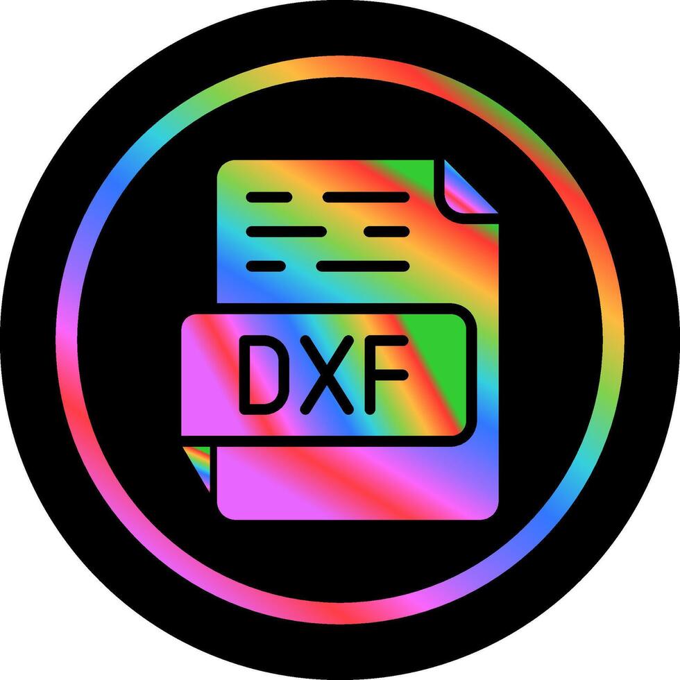 dxf vettore icona