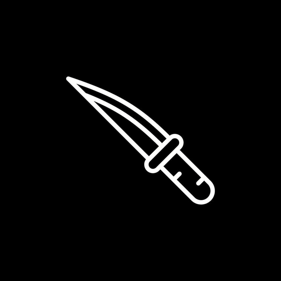coltello vettore icona