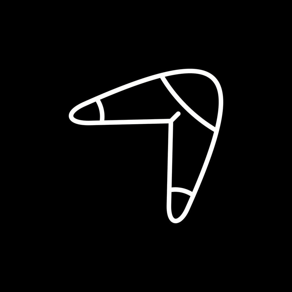 bumerang vettore icona