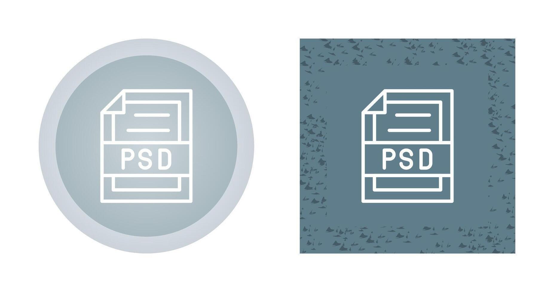 PSD file vettore icona