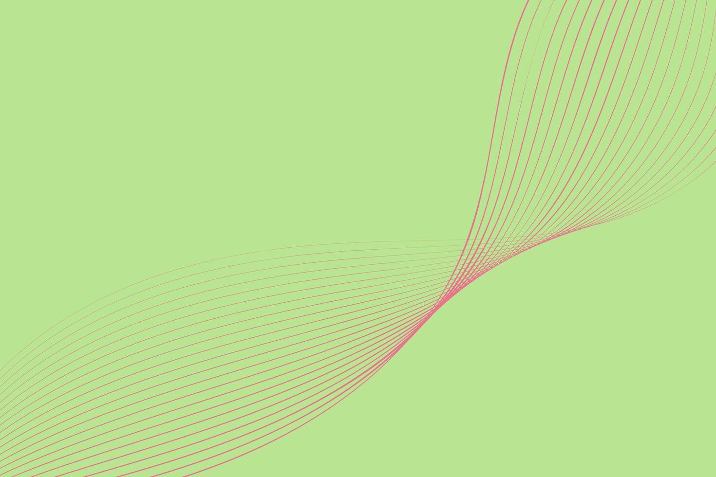 un' verde sfondo con un' distinto rosa linea in esecuzione orizzontalmente attraverso il mezzo. il contrasto fra il Due colori crea un' Impressionante visivo impatto. vettore