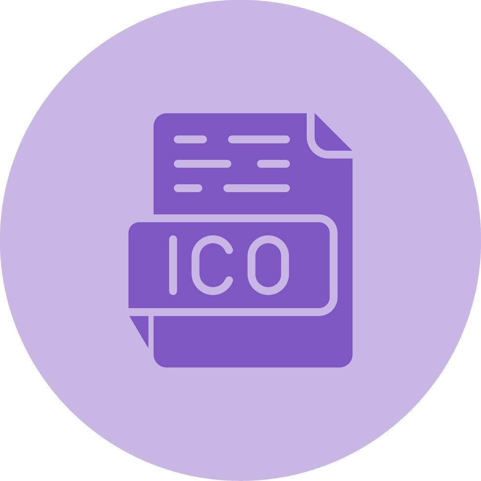 ico vettore icona