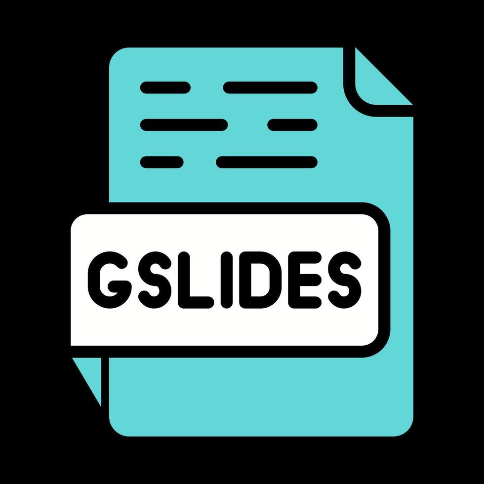 gslides vettore icona