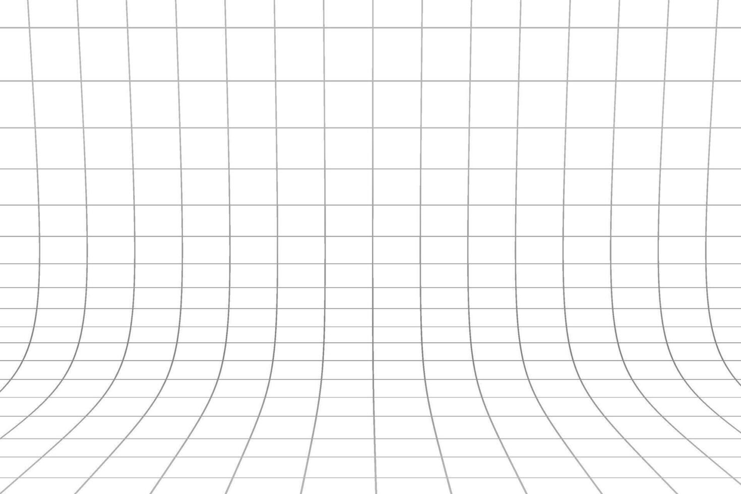 astratto curvo prospettiva griglia Linee disposizione design vettore