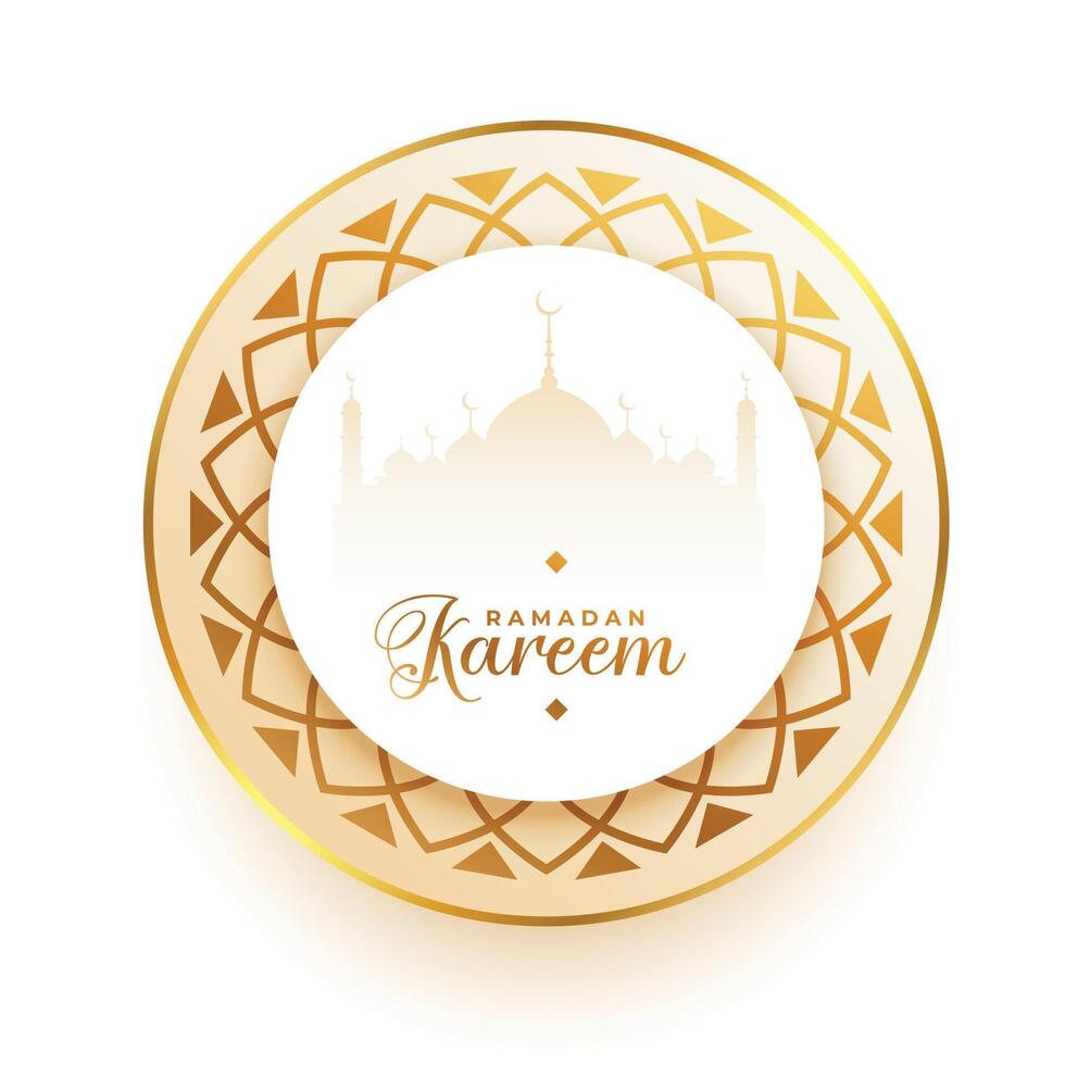 musulmano Ramadan kareem decorativo arabo stile sfondo vettore