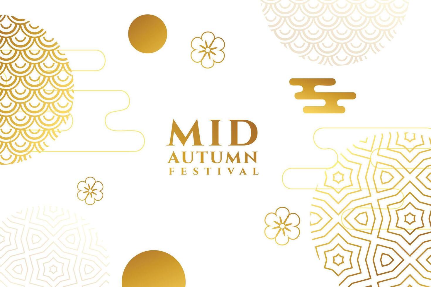 premio medio autunno Festival invito carta nel asiatico stile vettore