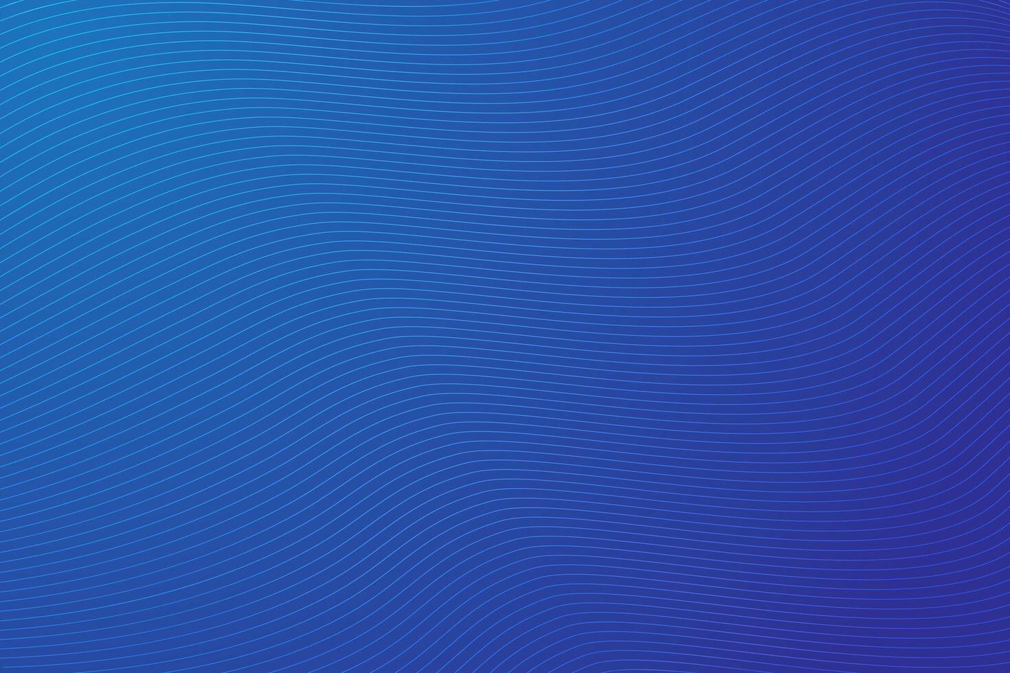 moderno astratto blu ondulato Linee sfondo vettore