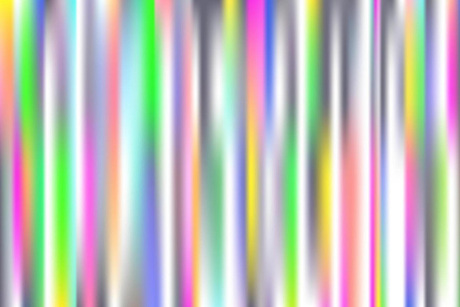 olografico Foglio sfondo con arcobaleno struttura. iridescente pendenza neon Stampa con laser effetto e metallico struttura. vettore perlescente sfondo.