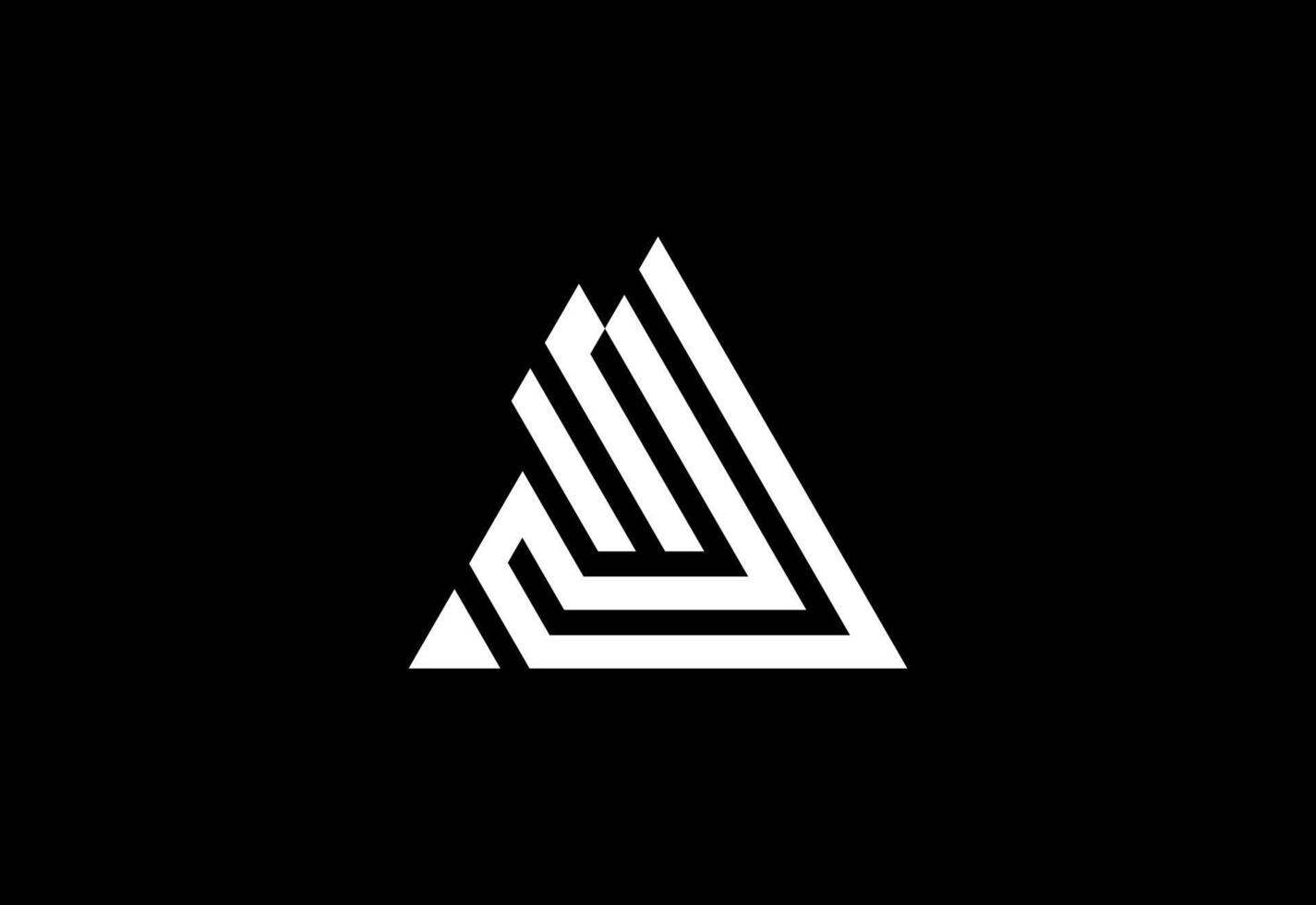 astratto lettera un' logotipo. moderno logo idea cartello vettore modello