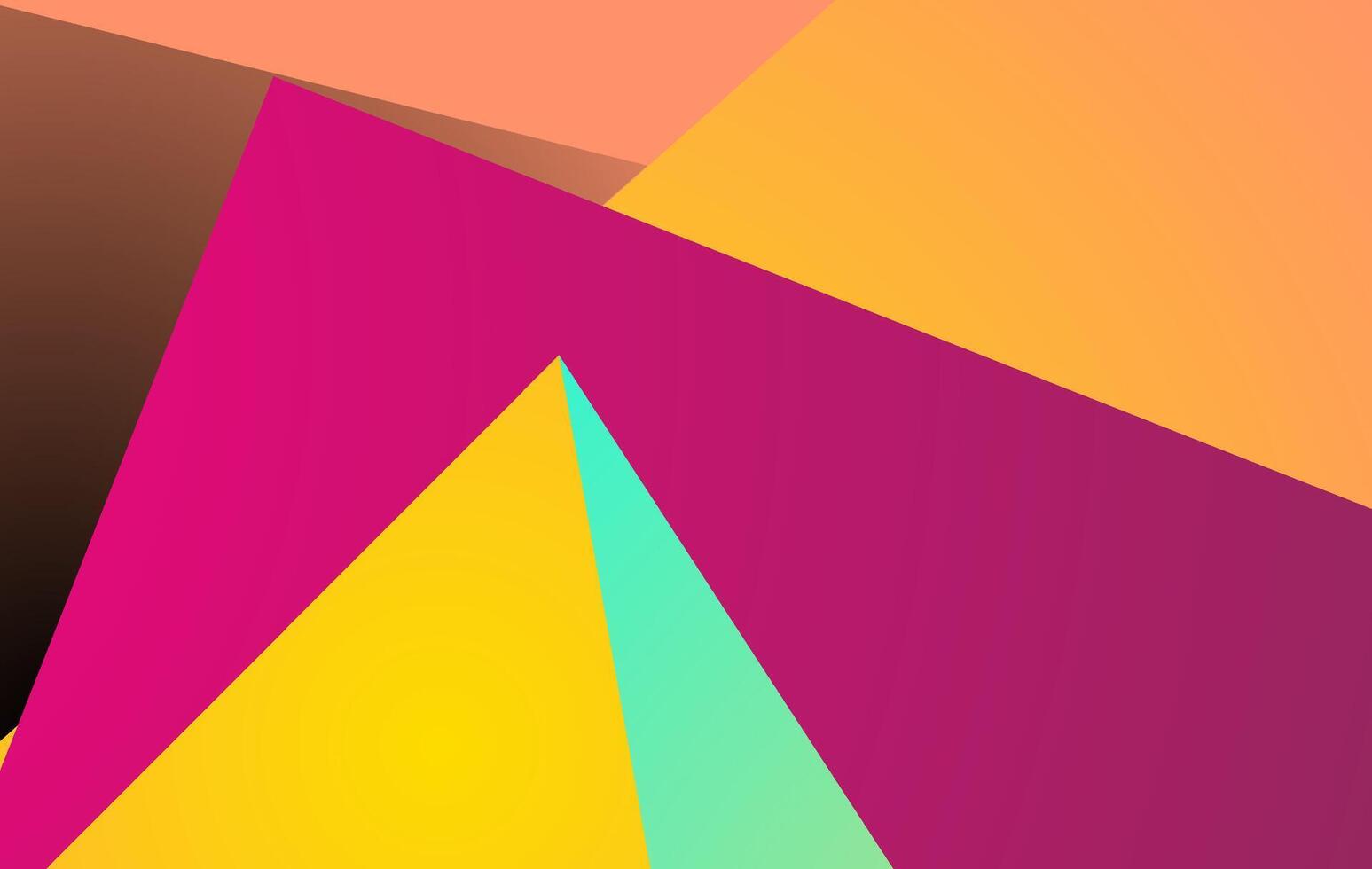 colorato astratto sfondo con triangolo modello vettore