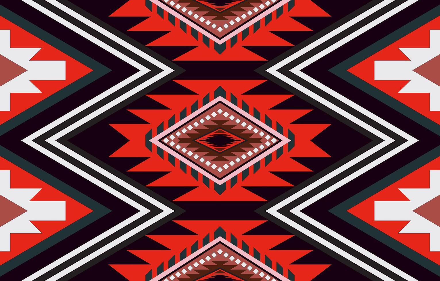 azteco, navajo geometrico senza soluzione di continuità modello. nativo americano sud-ovest Stampa. etnico design sfondo, tessuto, coperchio, tessile, tappeto, lenzuolo. vettore